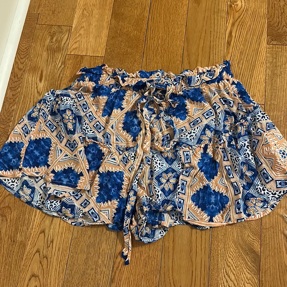 Patterned Skort